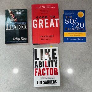 Leadership/Growth/Personal Development/Business Book Lot